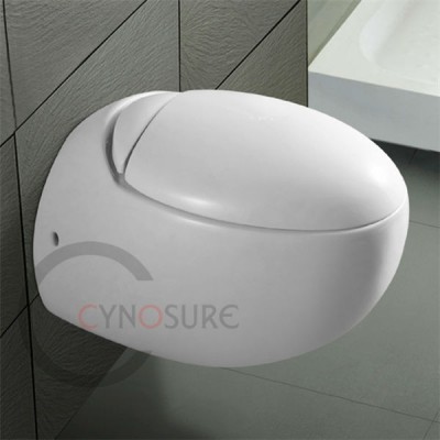 A-GRADE HOT SALE WALL HUNG TOILET! CE approved! Elegant Sanitary Egg Shape Ware Wall Hung Toilet for wholesale/OEM